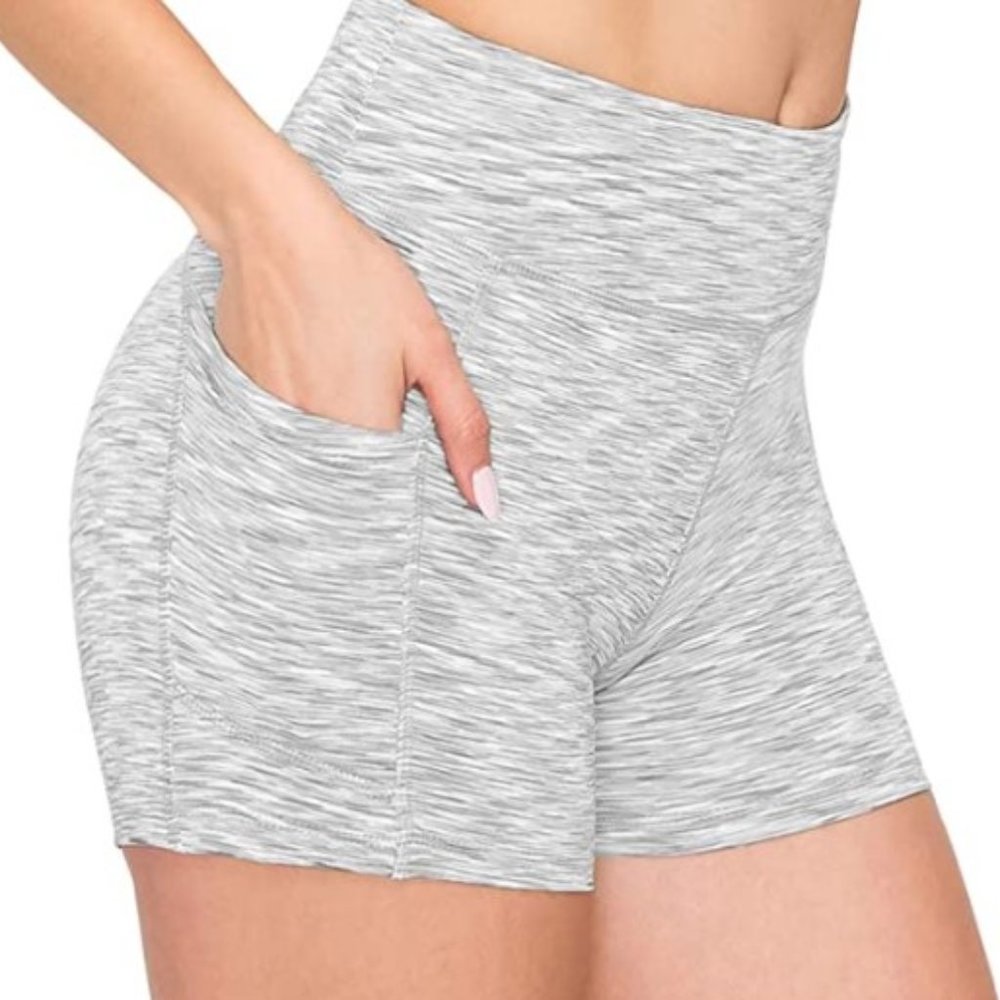 Women Workout Yoga Shorts With Pocket